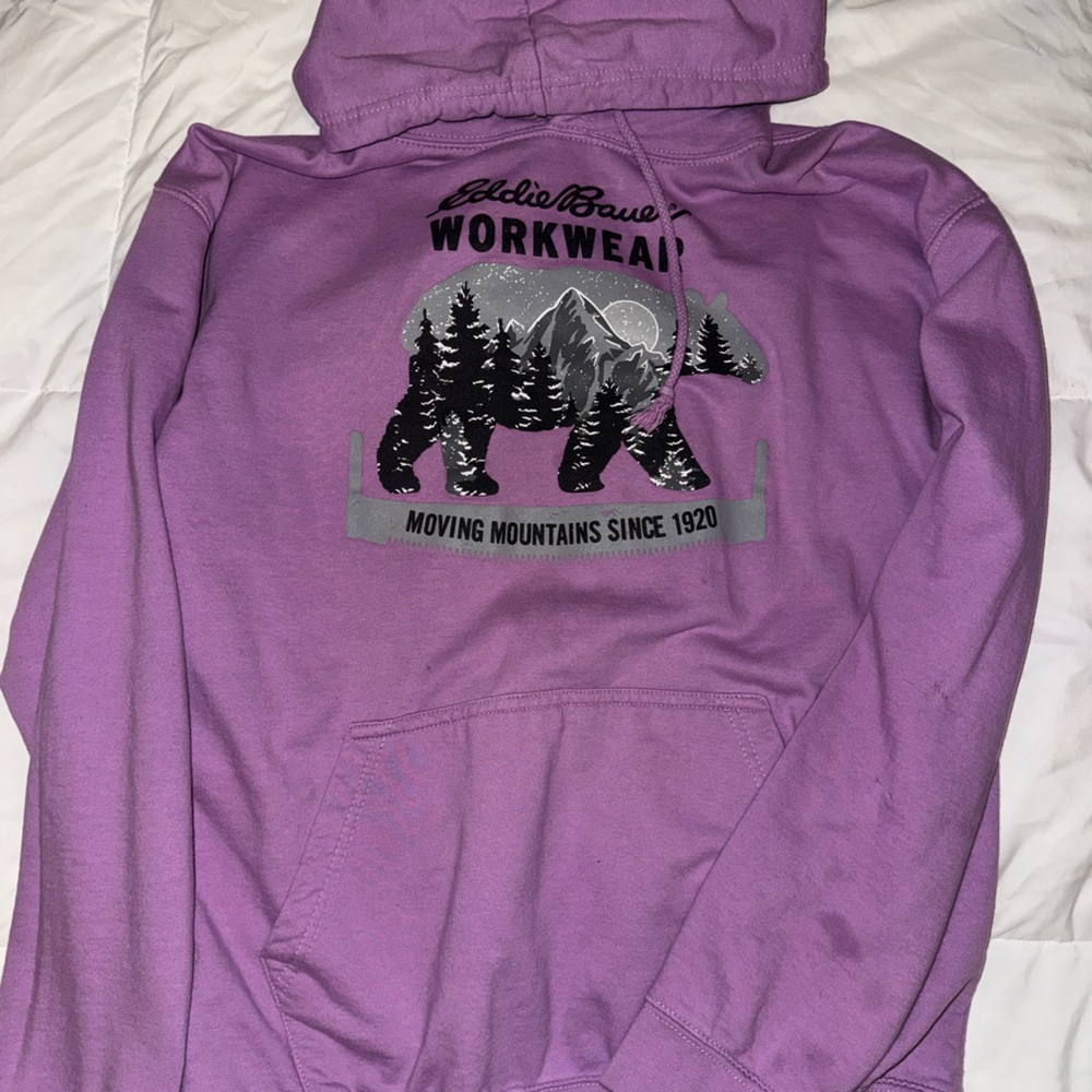 Eddie Bauer Purple Hoodie